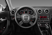 AUT 30 IZ1335 01
2012 Audi A3 Premium Hatchback Silver Interior Detail In Studio
