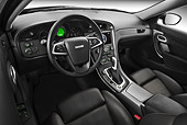 AUT 30 IZ1348 01
2011 Saab 95 Vector 4-Door Sedan Gray Interior Detail In Studio