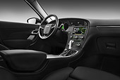 AUT 30 IZ1350 01
2011 Saab 95 Vector 4-Door Sedan Gray Interior Detail In Studio