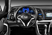 AUT 30 IZ1355 01
2011 Honda CRZ EX Sport Hybrid Coupe Black Interior Detail In Studio