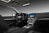 AUT 30 IZ1361 01
2012 Infiniti G25 Journey Sedan Silver Interior Detail In Studio