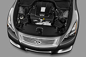 AUT 30 IZ1362 01
2012 Infiniti G37 IPL Coupe Gray Engine Detail In Studio