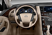 AUT 30 IZ1370 01
2013 Infiniti Q56 SUV Silver-Green Interior Detail In Studio
