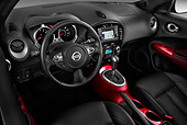 AUT 30 IZ1373 01
2013 Nissan Juke SV SUV Gray Interior Detail In Studio