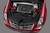 AUT 30 IZ1412 01
2013 Cadillac CTS Coupe Premium Red Engine Detail In Studio