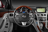 AUT 30 IZ1413 01
2013 Cadillac CTS Coupe Premium Red Interior Detail In Studio