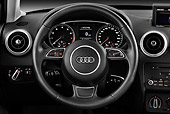 AUT 30 IZ1426 01
2013 Audi A1 3 Door Hatchback Black Interior Detail In Studio