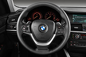 AUT 30 IZ1431 01
2013 BMW X3 xDrive35i SUV Gray Interior Detail In Studio