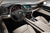 AUT 30 IZ1438 01
2011 BMW 7 Series ActiveHybrid Black Interior Detail In Studio