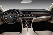 AUT 30 IZ1440 01
2011 BMW 7 Series ActiveHybrid Black Interior Detail In Studio