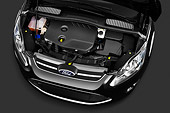 AUT 30 IZ1442 01
2013 Ford Grand C-Max Titanium Mini MPV Black Engine Detail In Studio