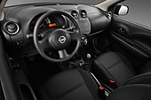 AUT 30 IZ1453 01
2013 Nissan Micra Visia 5 Door Micro Car Gray Interior Detail In Studio