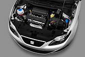 AUT 30 IZ1457 01
2011 SEAT Ibiza ST 5 Door Wagon Silver Engine Detail In Studio