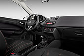 AUT 30 IZ1459 01
2011 SEAT Ibiza ST 5 Door Wagon Silver Interior Detail In Studio