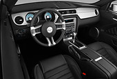 AUT 30 IZ1467 01
2011 Ford Mustang GT Premium Convertible White Interior Detail Studio