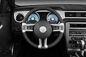 AUT 30 IZ1469 01
2011 Ford Mustang GT Premium Convertible White Interior Detail Studio