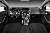 AUT 30 IZ1473 01
2013 Ford Focus Hatchback Titanium Black Interior Detail Studio