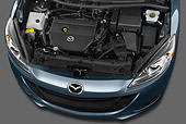 AUT 30 IZ1491 01
2012 Mazda Mazda5 Sport Teal Engine Detail Studio