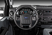 AUT 30 IZ1504 01
2013 Ford F-450 Crew Cab White Interior Detail Studio