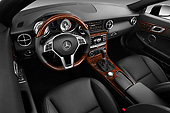 AUT 30 IZ1517 01
2013 Mercedes-Benz SLK Class Black Interior Detail Studio