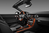 AUT 30 IZ1520 01
2013 Mercedes-Benz SLK Class Black Interior Detail Studio