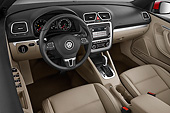 AUT 30 IZ1522 01
2013 Volkswagen EOS Komfort Red Interior Detail Studio