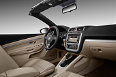 AUT 30 IZ1525 01
2013 Volkswagen EOS Komfort Red Interior Detail Studio