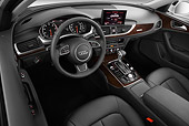 AUT 30 IZ1527 01
2013 Audi A6 Premium Plus White Interior Detail In Studio