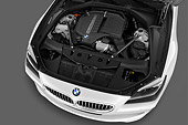AUT 30 IZ1531 01
2011 BMW 6 Series 640i Convertible White Engine Detail