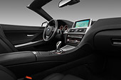AUT 30 IZ1533 01
2011 BMW 6 Series 640i Convertible White Interior Detail