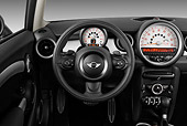 AUT 30 IZ1540 01
2013 Mini Cooper Clubman S Black Interior Detail In Studio