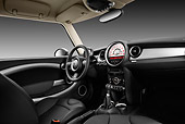 AUT 30 IZ1541 01
2013 Mini Cooper Clubman S Black Interior Detail In Studio
