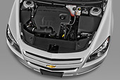 AUT 30 IZ1557 01
2012 Chevrolet Malibu 1LS Silver Engine Detail In Studio