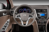 AUT 30 IZ1566 01
2012 Hyundai Accent GLS Sedan Red Interior Detail In Studio