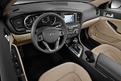 AUT 30 IZ1569 01
2012 Kia Optima Hybrid Silver Interior Detail In Studio