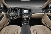 AUT 30 IZ1570 01
2012 Kia Optima Hybrid Silver Interior Detail In Studio