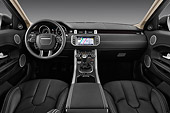 AUT 30 IZ1581 01
2013 Land Rover Range Rover Evoque SUV White Interior Detail In Studio
