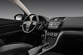 AUT 30 IZ1587 01
2013 Mazda6 Active Wagon Black Interior Detail In Studio