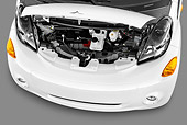 AUT 30 IZ1588 01
2012 Mitsubishi MiEV SE White Engine Detail In Studio