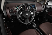 AUT 30 IZ1589 01
2012 Mitsubishi MiEV SE White Interior Detail In Studio