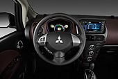 AUT 30 IZ1591 01
2012 Mitsubishi MiEV SE White Interior Detail In Studio