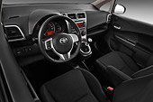 AUT 30 IZ1594 01
2013 Toyota Verso-S Terra 5 Door Hatchback Blue Interior Detail In Studio