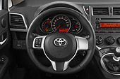 AUT 30 IZ1597 01
2013 Toyota Verso-S Terra 5 Door Hatchback Blue Interior Detail In Studio