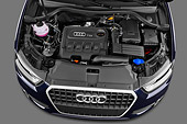 AUT 30 IZ1598 01
2013 Audi Q3 SUV Blue Engine Detail In Studio