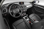 AUT 30 IZ1599 01
2013 Audi Q3 SUV Blue Interior Detail In Studio