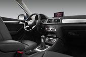 AUT 30 IZ1600 01
2013 Audi Q3 SUV Blue Interior Detail In Studio