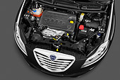 AUT 30 IZ1613 01
2011 Lancia Delta Gold 5 Door Engine Detail In Studio