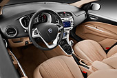 AUT 30 IZ1614 01
2011 Lancia Delta Gold 5 Door Interior Detail In Studio