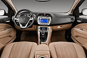AUT 30 IZ1616 01
2011 Lancia Delta Gold 5 Door Interior Detail In Studio