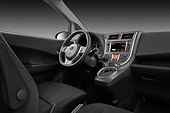 AUT 30 IZ1640 01
2013 Subaru Trezia Comfort 5 Door Hatchback Gray Interior Detail In Studio